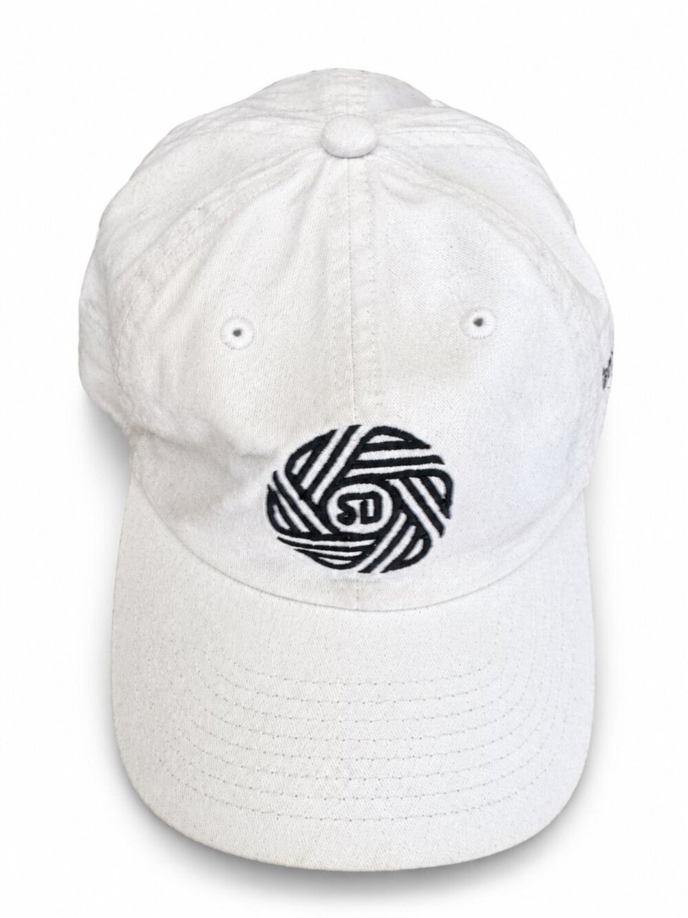 Mitchell & Ness White San Diego FC Logo Adjustable Hat